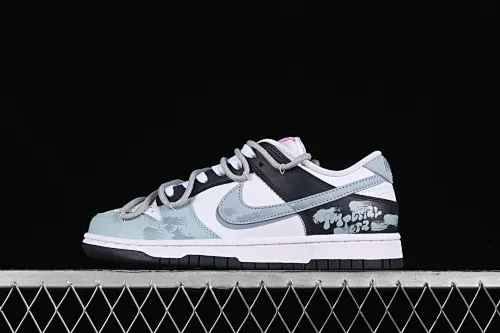 All categories Nk SB Dunk series Nk SB Dunk Low low-top sneakers Nk Dunk Low Retr niche graffiti SB strap low-top casual sneakers FB9109-401